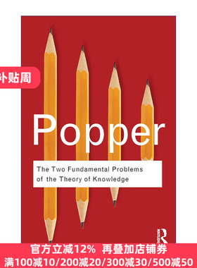 英文原版 The Two Fundamental Problems of the Theory of Knowledge