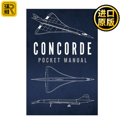 英文原版 Concorde Pocket Manual 协和式飞机口袋手册 协和航空史 精装 英文版 进口英语原版书籍