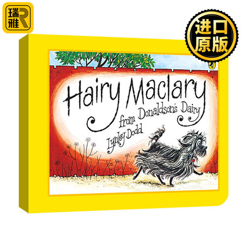 英文原版 Hairy Maclary from Donaldson's Dairy 唐纳森杂货店的毛毛狗 新西兰作家Lynley Dodd经典儿童绘本 英文版 进口英语书籍