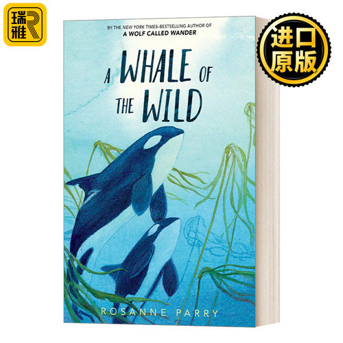 A Whale of the Wild 野生的鲸鱼 儿童英语课外阅读读物 冒险故事情节故事书 Rosanne Parry