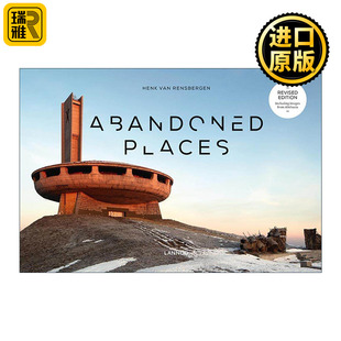 英文原版 Abandoned Places 废弃之地 阿布哈兹建筑摄影集 东欧前苏联 废墟摄影师亨克·范·任斯伯格 精装 进口英语原版书籍