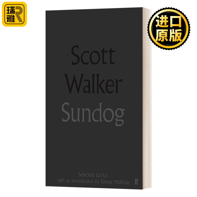 Sundog 斯考特沃克Scott Walker歌词集 精装 英文原版