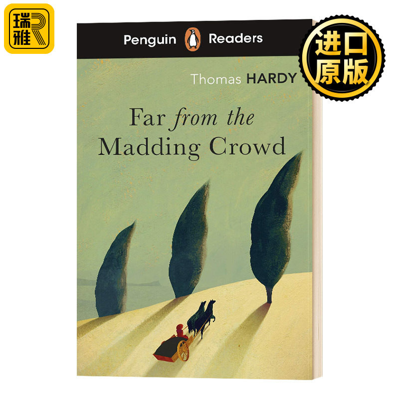 企鹅兰登小说分级读物5级 英文原版 Penguin Readers Level 5 Far from the Madding Crowd 远离尘嚣 英文版进口英语分级阅读书籍