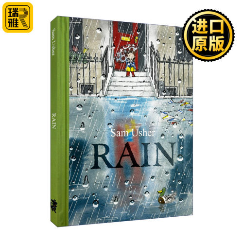 英文原版 Rain 雨 Sam Usher经典四季天气系列 小开本精装绘本 英文版 进口英语原版书籍