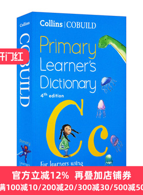 英文原版 NEW Collins COBUILD Primary Learner's Dictionary Age 7+ 柯林斯初级英语学习词典 第四版 英文版 进口英语原版书籍
