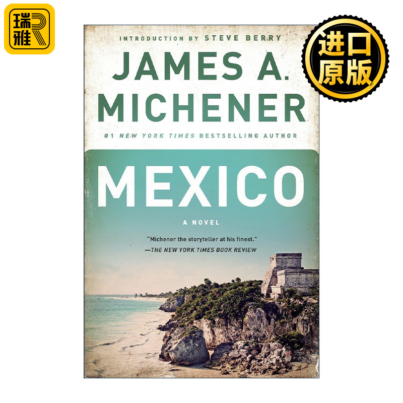 英文原版 Mexico 墨西哥史诗 普利策奖得主 流浪者史诗作者詹姆斯·米切纳 英文版 进口英语原版书籍