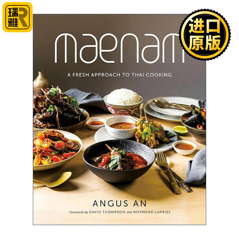 英文原版 Maenam 泰式烹饪的新方法 泰国菜食谱 精装 Angus An 英文版 进口英语原版书籍