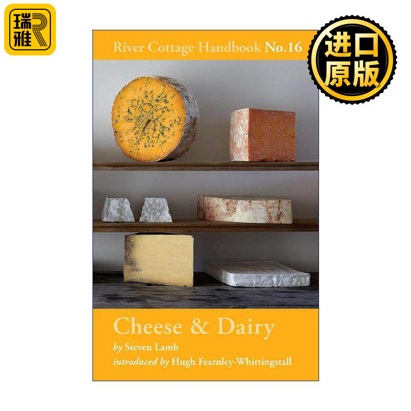 英文原版 Cheese & Dairy 河边小屋手册系列 芝士与奶制品 食物文化精装食谱指南 英文版 进口英语原版书籍