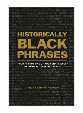 英文原版 Historically Black Phrases 历史上的黑人短语汇编 有色人种促进协会形象奖 语言学 精装 英文版 进口英语原版书籍