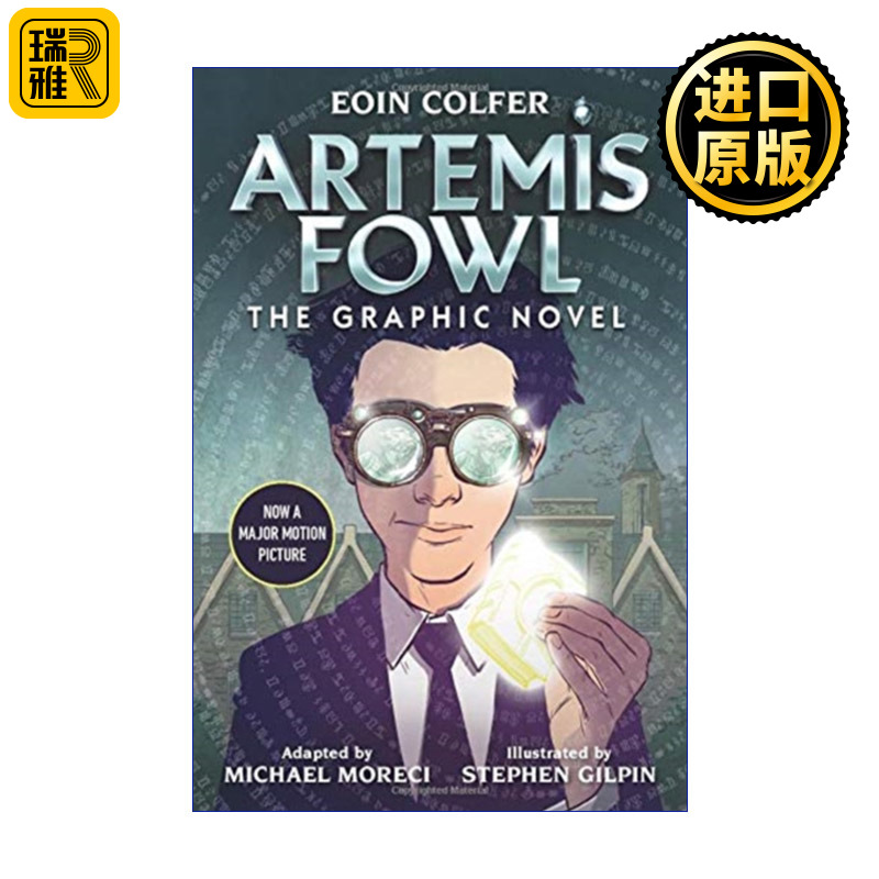 Artemis Fowl: The Graphic Novel阿特米斯奇幻历险漫画版约恩·柯尔弗畅销青少年小说