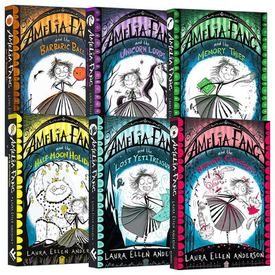 Amelia Fang Series 长尖牙的阿米莉亚系列6册 儿童奇幻小说