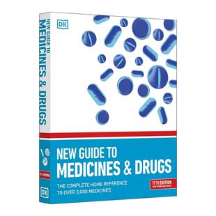 英文原版 DK New Guide to Medicine and Drugs 医学和药物新指南 300多种药物家庭参考医疗保健诊断科普百科参考书籍 英文版