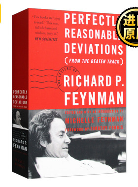 英文原版 Perfectly Reasonable Deviations from the Beaten Track 费曼手札 不休止的鼓声 理查德 费曼 英文版 进口英语原版书籍