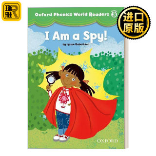 英文原版 Oxford Phonics World Readers Level 3: I am a Spy! 牛津自然拼读阅读绘本第三级 我是间谍 英文版 进口英语原版书籍