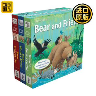 and Wants Friends More儿童绘本 Snores Bear