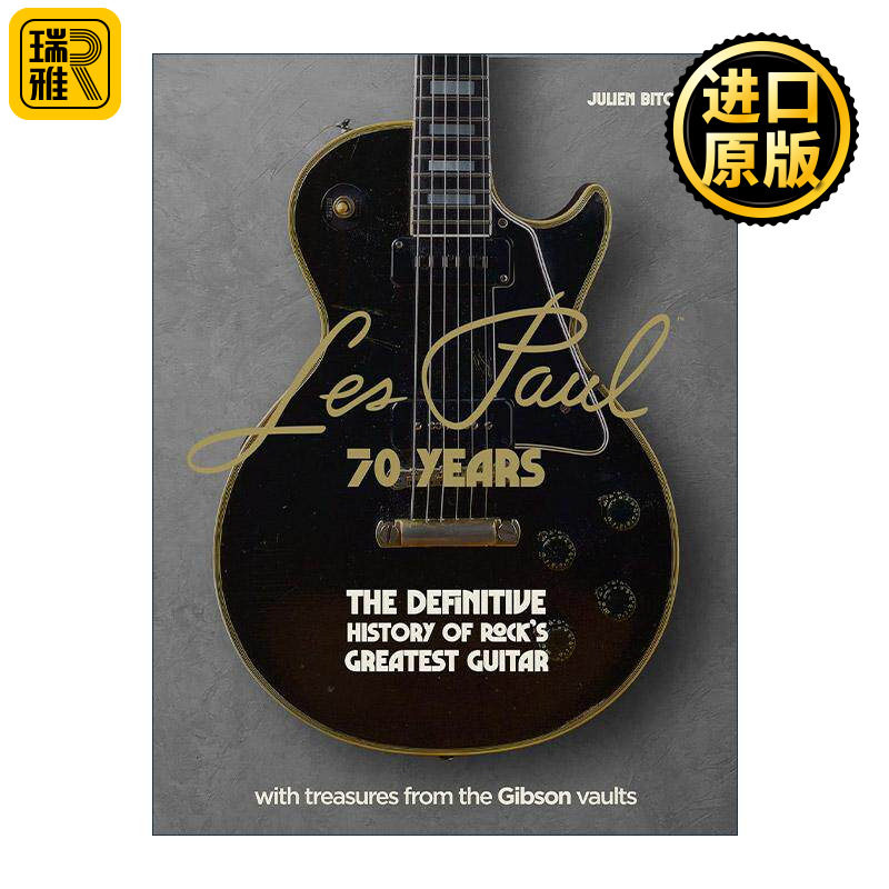 英文原版 Les Paul 70 Years 莱斯·保罗的70年 摇滚乐 电吉他之父 精装 英文版 进口英语原版书籍
