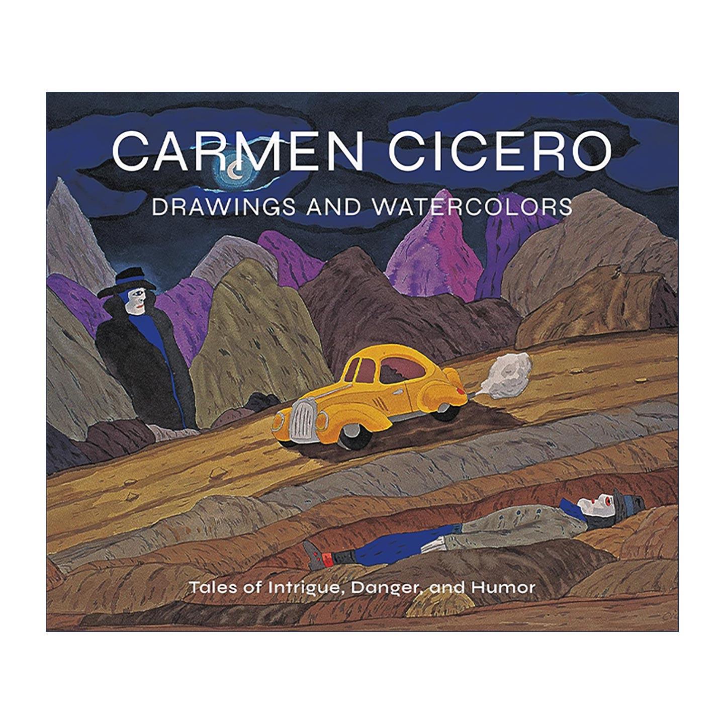 英文原版 Carmen Cicero: Drawings and Watercolors 卡门·西塞罗 素描和水彩画 艺术画册精装 英文版 进口英语原版书籍