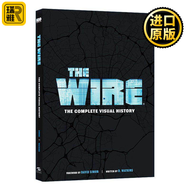 英文原版 The Wire the Complete Visual History 美剧火线 监听风云 完整视觉艺术指南 精装 英文版 进口英语原版书籍