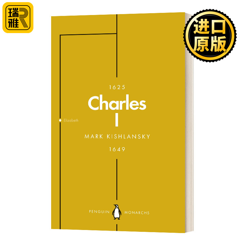 Charles I Penguin Monarchs 英国君王史 查尔斯一世 平装 英文原版