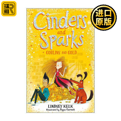 英文原版 Cinders and Sparks Goblins and Gold 小辛和小帕系列3 爆笑改编童话 儿童幽默故事书 英文版 进口英语原版书籍