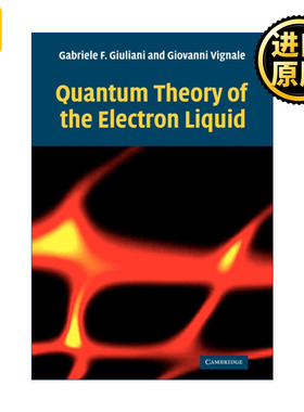 英文原版 Quantum Theory of the Electron Liquid Gabriele Giuliani
