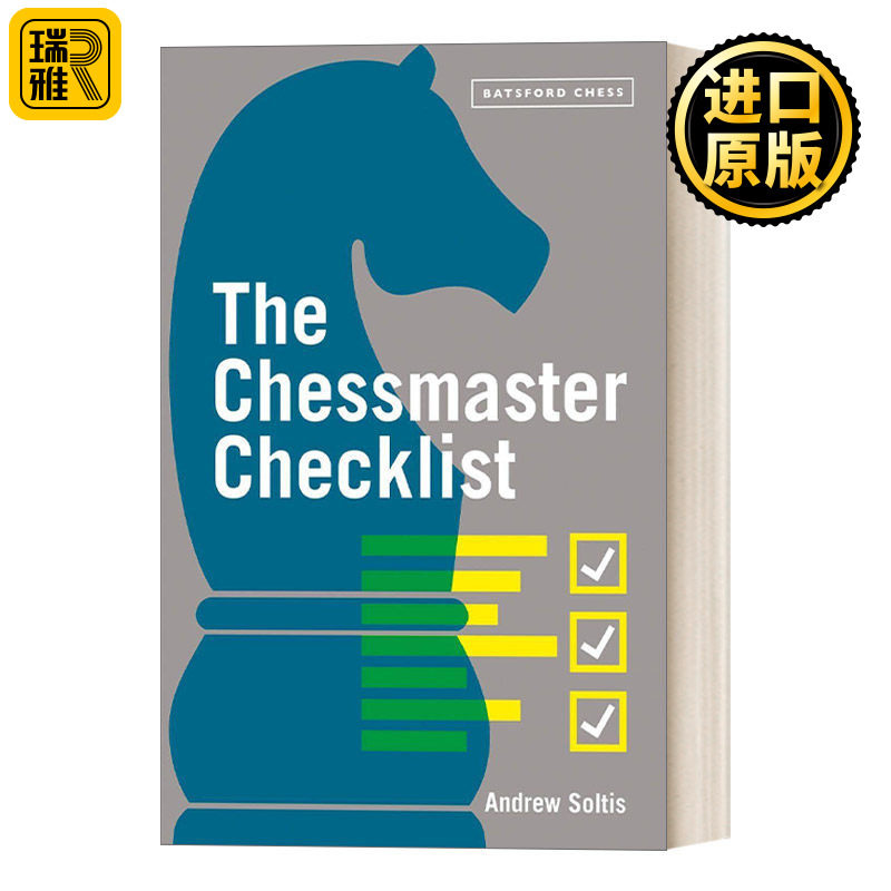 The Chessmaster Checklist  英文原版 成为国际象棋大师必经的问题 英文版 进口英语原版书籍