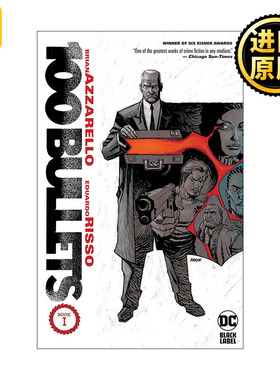 英文原版 100 Bullets Book One 100颗子弹 卷一 2024新版 DC漫画 布莱恩·阿扎瑞罗 英文版 进口英语原版书籍