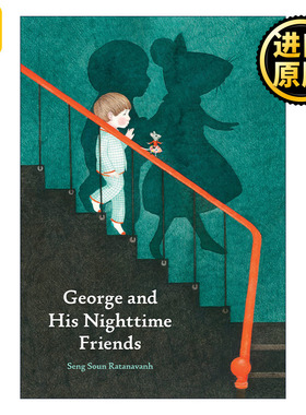 George and His Nighttime Friends 乔治与他夜色中的朋友 精装绘本