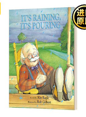 It's Raining It's Pouring 下雨了 倾盆大雨 伊扎特拉帕尼的加长儿歌 英文原版儿童绘本
