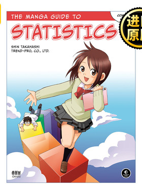 英文原版 The Manga Guide to Statistics Shin Takahashi