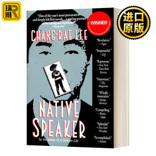 Chang 人 Speaker 说母语 rae 正版 小说 纯全英文版 英文原版 原著进口英语书籍 Native Lee 英文版