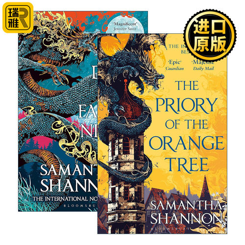 英文原版小说 The Priory of the Orange Tree 橘子树的修道院2册 The Roots of Chaos 英文版 进口英语原版书籍