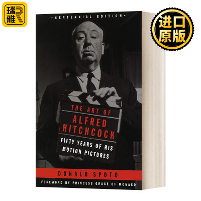 英文原版 The Art of Alfred Hitchcock Fifty Years of His Motion Pictures 希区柯克的艺术 其电影五十年 英文版 进口英语书籍