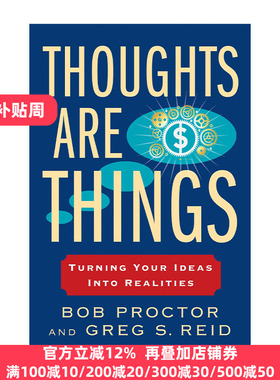 英文原版 Thoughts Are Things Prosperity Gospel Series 把你的想法变成现实 自我提升 Bob Proctor 英文版 进口英语原版书籍