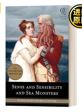 Sense and Sensibility and Sea Monsters (Quirk Classics) 理智与情感与海妖 Jane Austen简·奥斯汀