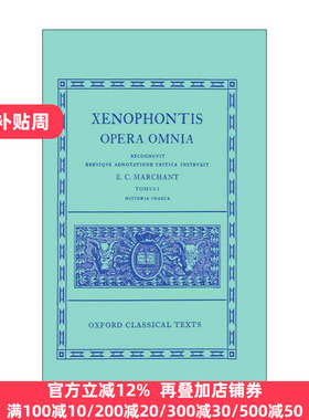 英文原版 Xenophon I Historia Graeca 色诺芬 希腊志 牛津古典文本系列 精装 英文版 进口英语原版书籍