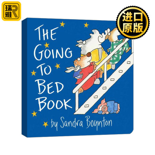 The Going to Bed Book  到床上看书 纸板书 睡前故事书 英版  Sandra Boynton