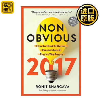英文原版 Non-Obvious 隐秘的商机 如何预测和整合未来趋势 罗希特·巴尔加瓦 英文版 进口英语原版书籍