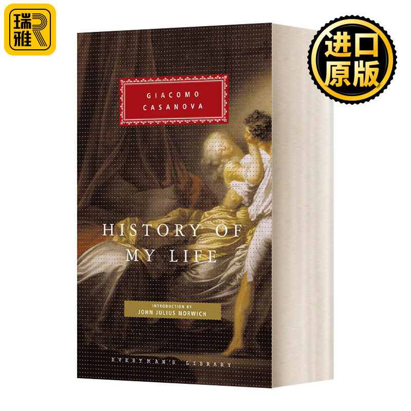 英文原版我的一生卡萨诺瓦自传