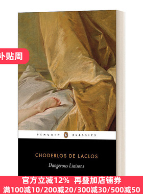 英文原版 Dangerous Liaisons 危险的关系 拉克洛 企鹅黑经典 Penguin Classics 英文版 Choderlos de Laclos 进口英语原版书籍