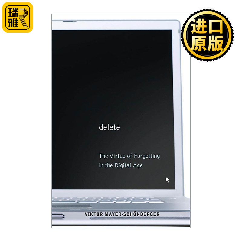 英文原版 Delete 删除 大数据取舍之道 牛津大学教授维克托?迈尔-舍恩伯格 英文版 进口英语原版书籍