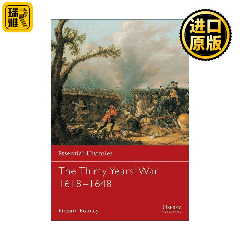 英文原版 The Thirty Years' War 欧洲三十年战争 1618–1648年 全彩插画战争历史系列 英文版 进口英语原版书籍