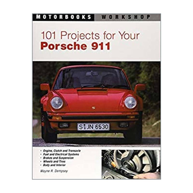 英文原版 101 Projects for Your Porsche 911 1964-1989 保时捷911的101个项目 1964-1989工作手册 英文版 进口英语原版书籍