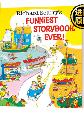 斯凯瑞 好笑的故事书 Funniest Storybook Ever 精装 Richard Scarry儿童绘本