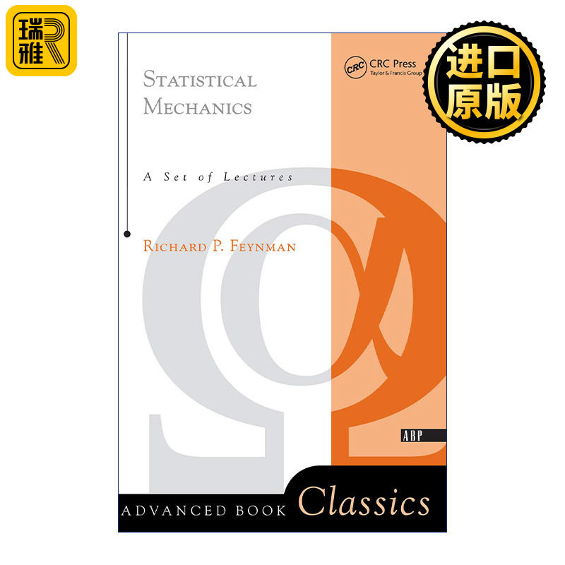 Statistical Mechanics 费曼统计力学讲义