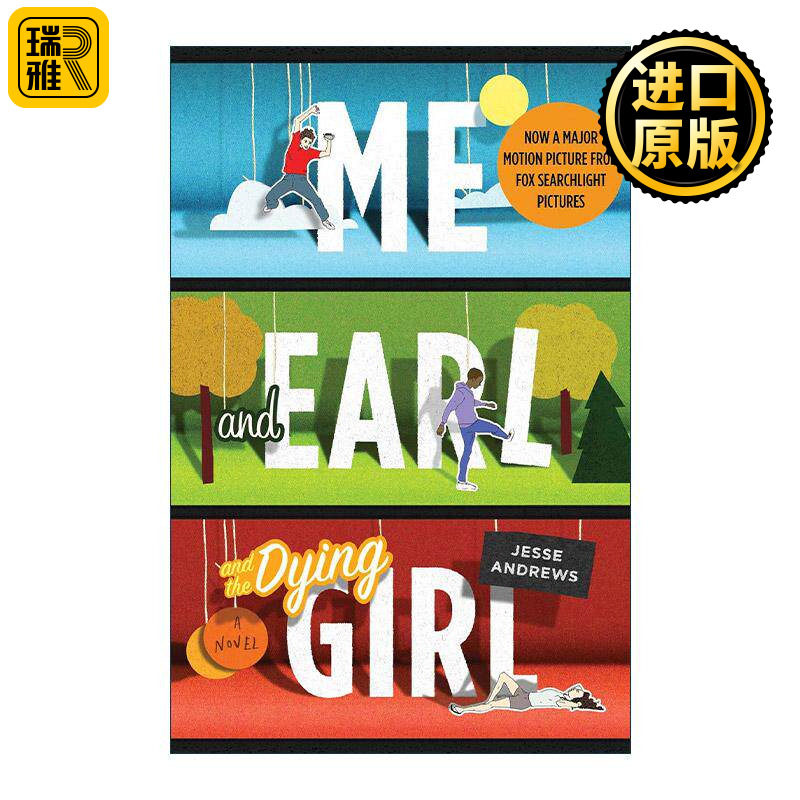 英文原版 Me and Earl and the Dying Girl 我和厄尔以及将死的女孩 杰西?安德鲁斯畅销青春小说 英文版 进口英语原版书籍