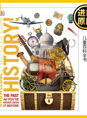 Knowledge Encyclopedia History! DK历史知识百科大全 精装