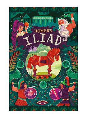 英文原版 Homer's Iliad 伊利亚德 荷马史诗 英文版 进口英语原版书籍