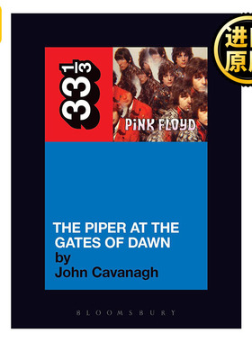 英文原版 Pink Floyd's The Piper at the Gates of Dawn 平克·弗洛伊德 黎明门前的风笛手 33 1/3经典音乐系列 英文版 进口书籍