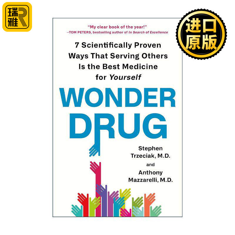 英文原版 Wonder Drug 幸福处方 让人生变好的7个科学方法 英文版 进口英语原版书籍